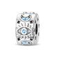 Hot Sales 925 Sterling Silver Charms Beads Devil's Eye Fatima's Hand Cross Beads Fit Original Bracelet Women DIY Jewelry Gifts