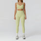 Yoga Suit Women Tracksuit Sports Bra High Waist Legging Shorts Outfit Gym Set Fitness Running Workout Clothes Push Up Sportswear