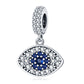 Hot Sales 925 Sterling Silver Charms Beads Devil's Eye Fatima's Hand Cross Beads Fit Original Bracelet Women DIY Jewelry Gifts