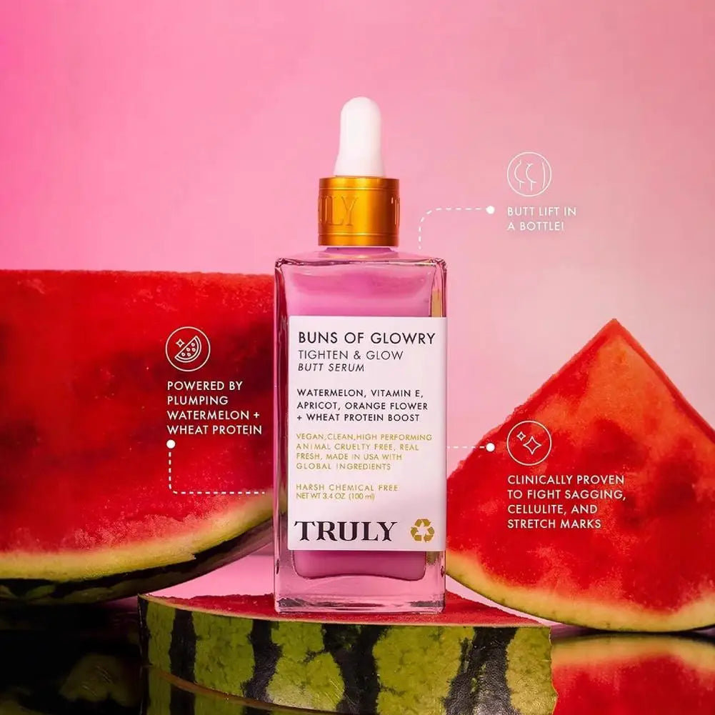 TRULY Strawberry  After Shave Care Oil For Women Smooth Skin Moisturizes Soft Serve Shave Oil Deep Repair Nourish Body Care Oil