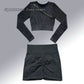 Yoga Suit High Waist Leggings Running Training Tights Sports Outfits Long Sleeve Crop Top Bra Seamless Fitenss Set Fitness Wear