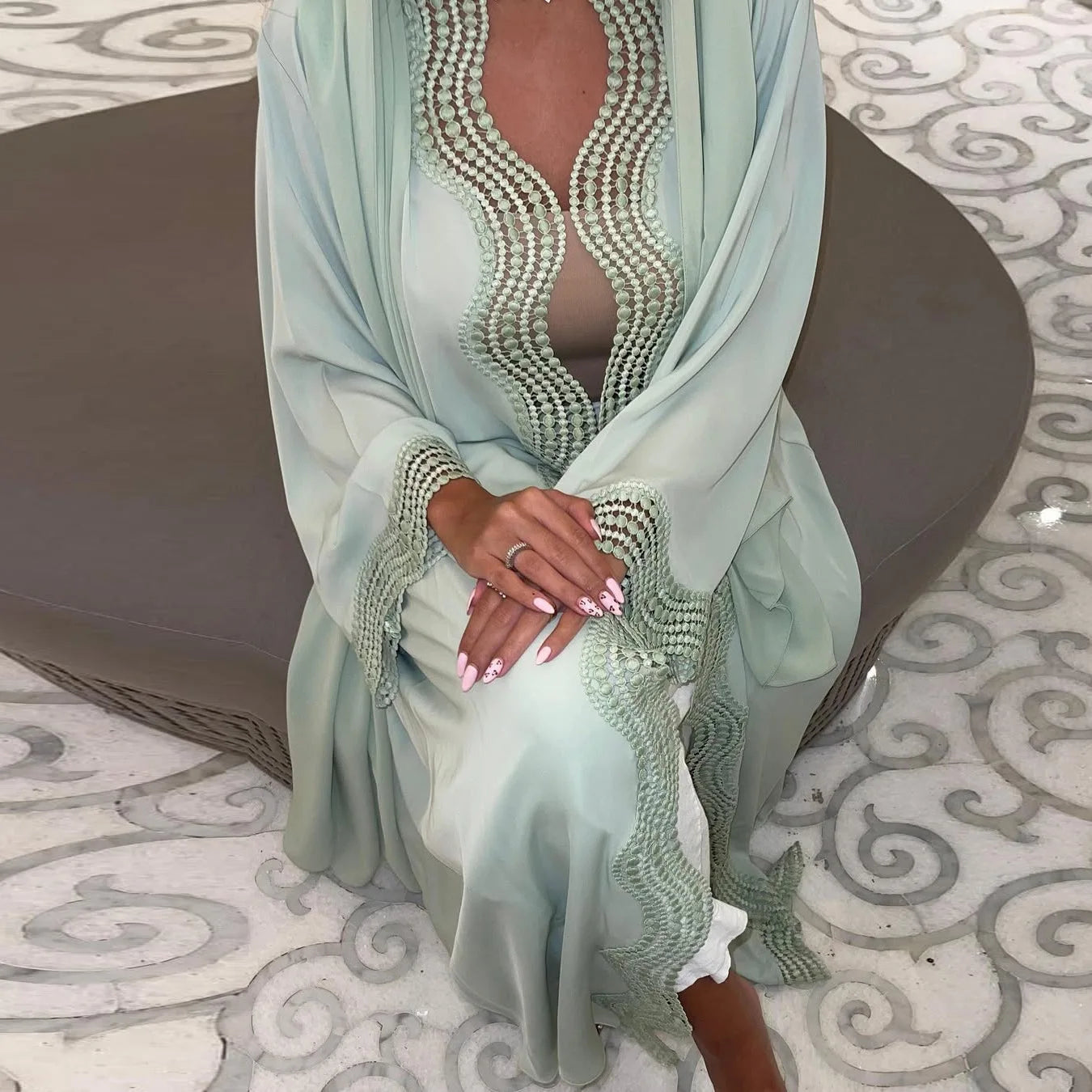 Eid Abaya Women Party Dress Print Diamond Muslim Dubai Longue Vestidos Largos Ramadan Morocco Prayer Caftan Robe Abayas Elegant