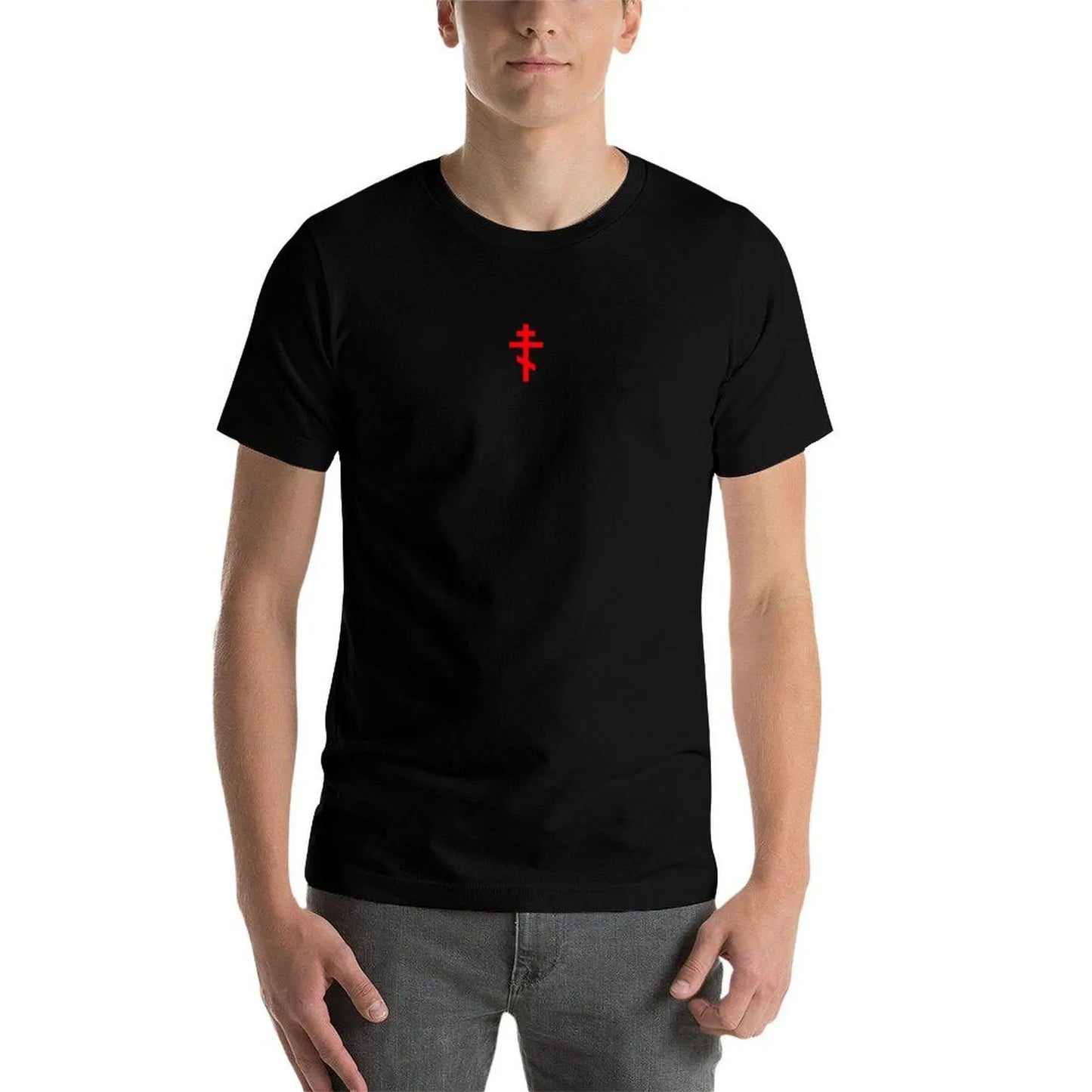 Orthodox Cross T-Shirt Work Duty Casual T-Shirt