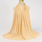 Muslim Chiffon Hijabs For Woman Long Solid Color Head Wrap For Women Shawls Scarves Ladies Muslim Veil Hijab