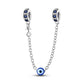 Hot Sales 925 Sterling Silver Charms Beads Devil's Eye Fatima's Hand Cross Beads Fit Original Bracelet Women DIY Jewelry Gifts