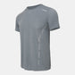 1/4 Pcs Men's Summer Fashion Printing Quick-drying Short-sleeved Youth Leisure Sports Fitness Breathable Top Middle-aged Loose T