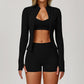 2/3PCS Yoga Suit Sports Set Gym Set Women Tracksuit Running Workout Clothes Long Sleeve Sports Bra Athletic Wear Yoga Clothing
