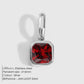 EMANCO Stainless Steel Classic Octagon Birthstone Charms 14K Gold Plated Pendant For DIY Jewelry Making Necklace