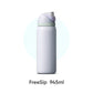 Owala Freesip insulated cup, straw, stainless steel insulated water cup, large capacity portable outdoor insulated kettle 32oz