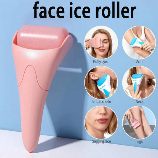 Ice Roller/massager Face Ice Head Roller Facial Cooling Beauty Tool Decrease Dark Circles Reusable Clean Ice Compress Care HF11