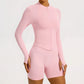 2/3PCS Yoga Set Women Gym Long Sleeve Sports Suits Fitness Bra Crop Top Workout Clothes Female Solid Seamless Legging Sportswear