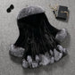 Hooded Loose Faux Fur Jacket Women Thick Autumn Winter Korean Maxi Coat Long Warm Luxury Fur Parkas Bontjas Furry Outerwear
