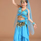 dance5 Piece Set Belly Dance Costumes Set Indian Dress Handmade Kids Belly Dance Costumes for Girls Bollywood Performance Cloth