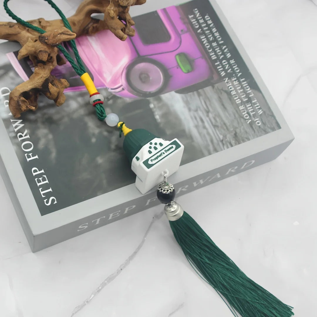 Islam Car Rear Mirror Hangers Ramadan Eid Muslim Car Décor Hanging Charm Decor Interior Accessories