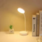 3-Level Dimmable Wireless LED Desk Lamp, Plug-in Powered Touch Control Table Lamp. Portable Night Light for Bedroom, Study Room,