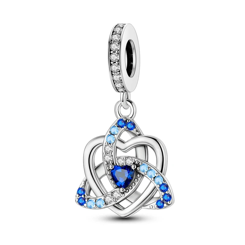 Hot Sales 925 Sterling Silver Charms Beads Devil's Eye Fatima's Hand Cross Beads Fit Original Bracelet Women DIY Jewelry Gifts