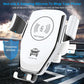 Fast Wireless Chargers Car For iPhone 17 16 15 14 13 12 Pro XS Max XR Samsung Xiaomi Wireless Charging Phone Car Holder Charger
