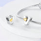 Fit Qikaola 925 Original Bracelets Love 26 English Letters Series Silvering Charms Beads For DIY Birthday Jewelry Making