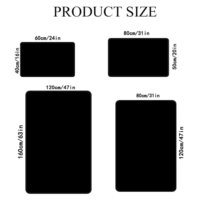 Islam Muslim Prayer Mat Living Room Decor Anti-slip Carpets Bedroom Bedside Soft Rug Entrance Doormat Machine Washable Carpet