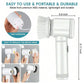 5-in-1 Electric Spin Scrubber Brush for Bathroom Tile Bathtub Sink, Power Scrubber with 5 Replaceable Brush Heads