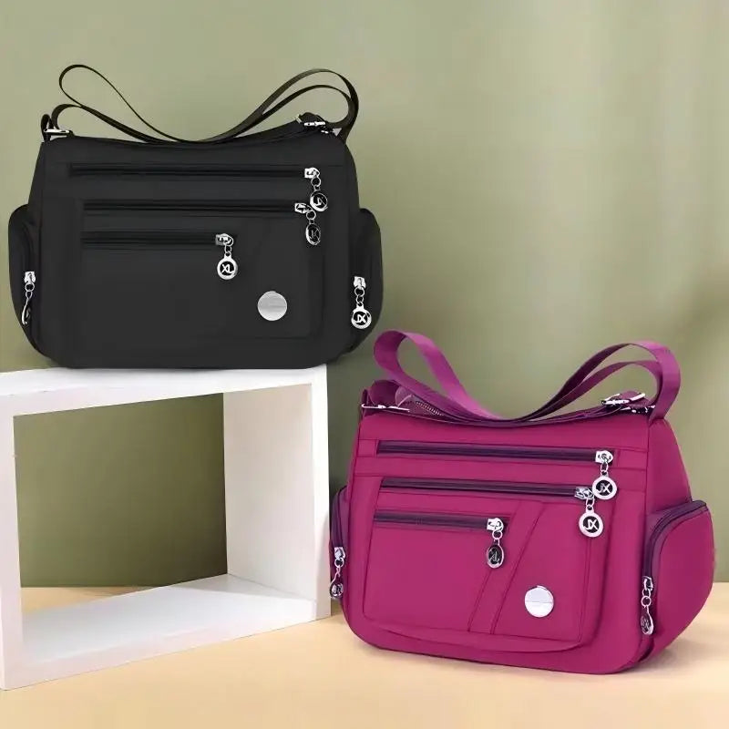New Nylon Waterproof Crossbody Messenger Bag For Women Ladies Multifunctional Casual Shoulder Handbag Daily Shopping Travel