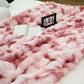 1 PC Faux Rabbit Fur ,Luxury Soft, Warm Bubble Blanket, | Cozy Throw for Bedroom, Guest Room, Living Room,4lb