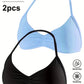 Women's High-Support Lace-Up Sports Bra - Thin-Strap Camisole, Seamless, Tight-Fit for Push-Up Training & Yoga, Gym Top