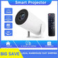 2026 New HY300 Projector 4K Android 11 Wifi6 290ANSI Allwinner H713 BT5.0 1080P 1280*720P Cinema Outdoor Portable Projetors ﻿