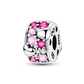 Silver Clasp 925 Sterling Silver CZ Pave Clip Charms Daisy Beads Stopper Safety Chain Fit Original Bangle Bracelet Jewelry Clips