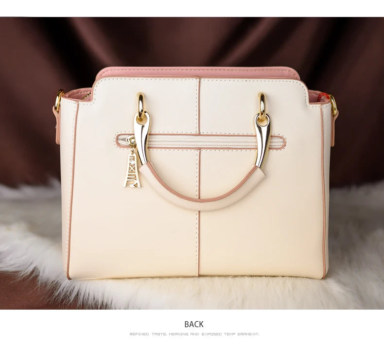 FOXER Split Leather Women Shoulder Bag Elegant Handbag 2025 Autumn Winter Female Large Tote Bag Luxury Design Crossbody Purse