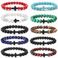 Prayer Men Natural Stone Wood Beads Rosary Hematite Cross Bracelets Onyx Meditation Bracelet Women Yoga Jewelry Homme Pulsera