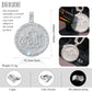18K Gold Plated Round Allah Zircon Pendant Islamic Hip Hop Jewelry For Men Micro Pave Charm Marquise Stone For Faith Reverence Peace Protection Street Rap Gift For Muslim Men Boy Friends Rappers Fine Jewelry Gifts Iced Out Cu