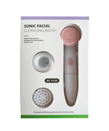 Electric Facial Cleansing Brush Waterproof Electric Face Cleansing Device for Deep Cleaning Blackhead Removal Pore Cleaner