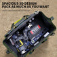 AIRAJ Multifunctional Tool Bags 1680D Oxford Cloth Electrician Bags Waterproof and Wear-Resistant High Capacity Storage Bags