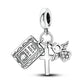 925 Sterling Silver Charms Beads Pendant Tree of Life Dog Elephant Love Heart Charm Fit Original Bracelet DIY Women Jewelry Gift