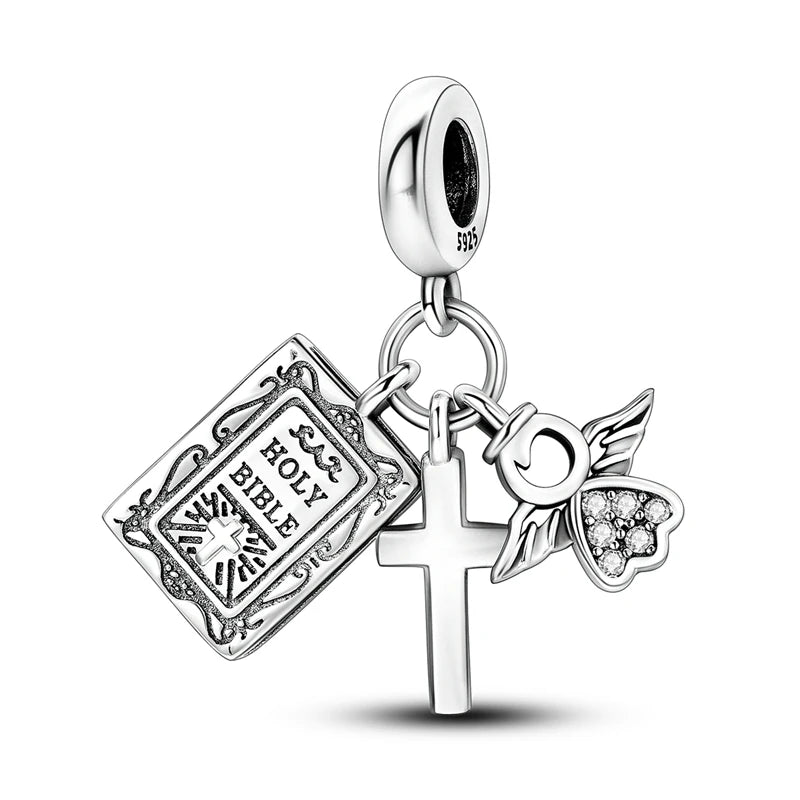 925 Sterling Silver Charms Beads Pendant Tree of Life Dog Elephant Love Heart Charm Fit Original Bracelet DIY Women Jewelry Gift