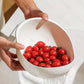 1 Piece of Rice Drainage Basket Rice Filter Fruit and Vegetable Drainage Sieve Kitchen Supplies Small Tools Multi-purpose
