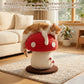 Mushroom Shape Sisal Rope Cat Scratcher, Durable Climbing Post & Play Toy for Indoor Cats, Non-Shedding Scratching Pole
