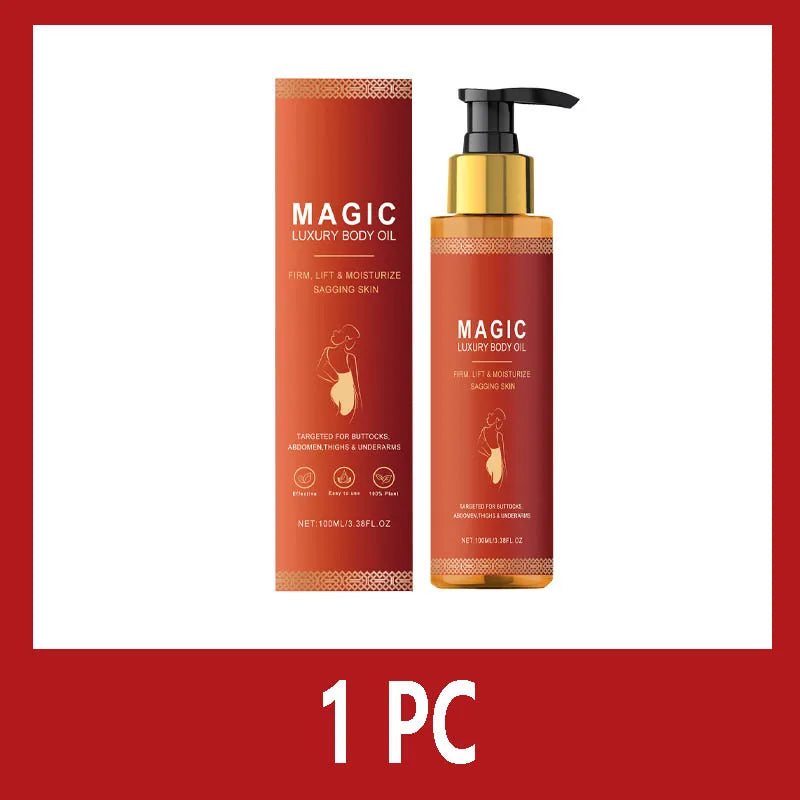 Firming Body Oil for Glowing Skin Repair Smooth Anti Cellulite Lifting Tighten Lightening Improve Dry Moisturizing Massage Care