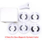 5 Pairs 3D Magnetic Lashes Kit With Curler Natural Soft Magnetic False Eyelashes No Glue Needed Fluffy Reusable Make Up