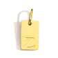 Polished Stainless Steel Square Gold Color Pendant Hang 26 Letters DIY Bracelet Pet Collar Necklace Jewelry Making