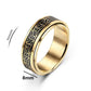 Viking Celtic Knot Rune Rings For Men Rotating Stainless Steel Anti Stress Anxiety Relife Spinning Ring Anillo Antiestres