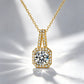 0.5ct-1.0ct VVS1 D Color Moissanite Necklace 925 Soild Sterling Sliver Chain with Certificate Fine Jewelry for Woman Jewelry