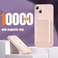 50000mah Wireless Magnetic Power Bank Pd 22.5w Portable Fast Charging External Spare Battery Pack For iphone Samsung Xiaomi