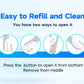 Portable Oral Irrigator with 5 Jet Tips , 5 Cleaning Modes of 3 water pressure , 300ml Water Tank IPX7 Waterproof Water Flosser