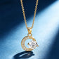 Promotion of Multiple 1.0 Carat Moissanite Windmill Pendants, Luxury Wedding 925 Sterling Silver Jewelry, Bride Diamond Necklace