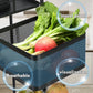 6 Tier Rotating Storage Shelves Rack,Kitchen Vegetable Storage Trolley,Vegetable Fruit Storage Basket Rack,5 Layer Kitchen Rotating Storage Rack,Vegetable Trolley,Potato Storage,Onion Storage