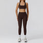 Yoga Clothes Set 2/3PCS Sportswear Gym Outfits Women Sports Set High Waist Leggings Fitness Suit Running Bra Workout Tracksuit
