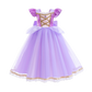 Girl Elsa Anna Dress Princess Costume Snow Queen Dress Baby Halloween Ariel Carnival Clothes Kids Cosplay Clothes Party Clothing