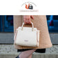FOXER Split Leather Women Shoulder Bag Elegant Handbag 2025 Autumn Winter Female Large Tote Bag Luxury Design Crossbody Purse